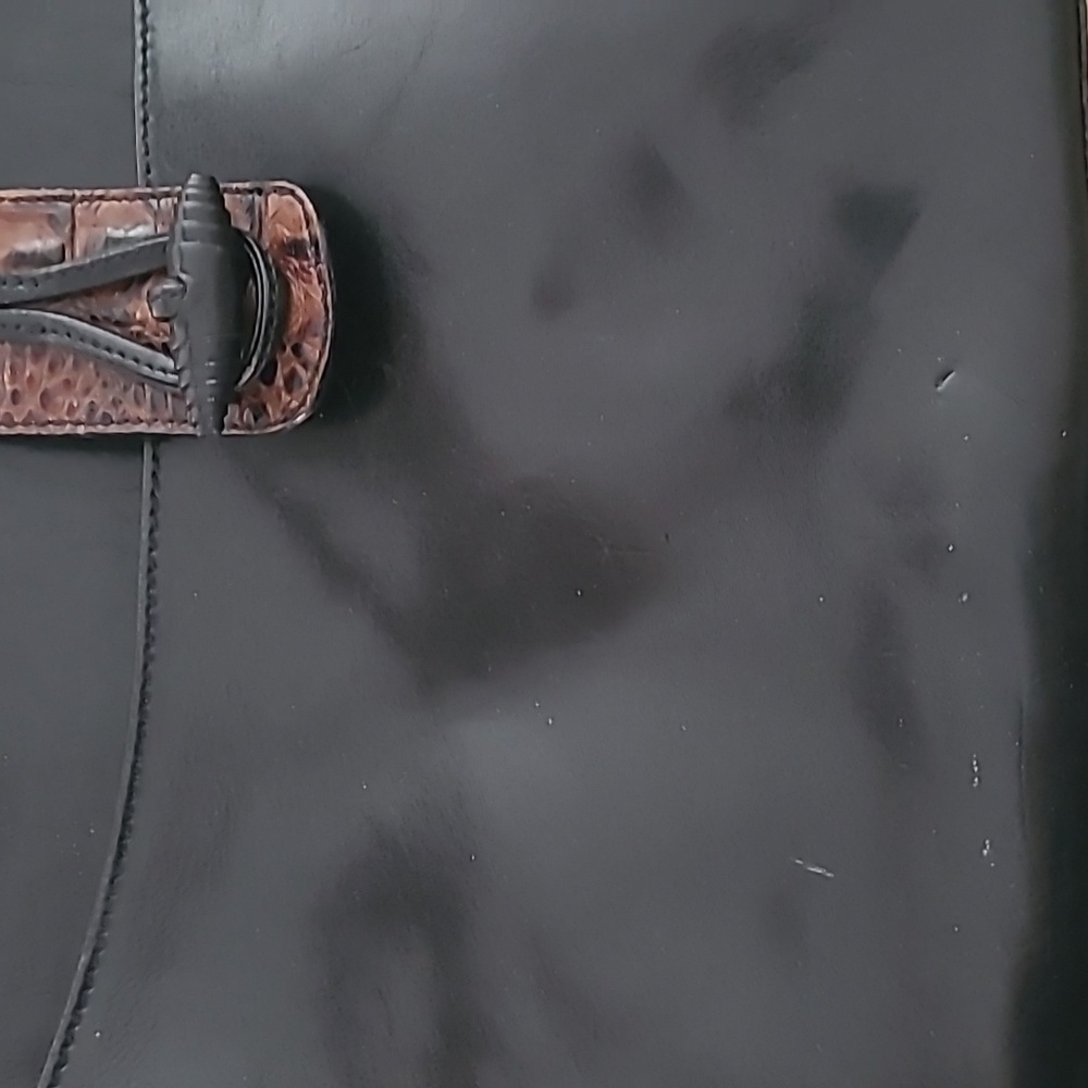 Brahmin Crossbody Bag With Pecan Melbourne Details - Picture 12 of 12
